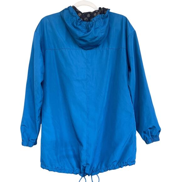 Dutch Bros Jacket Mens Small Hooded Windbreaker Full Zip Coffee Barista Polyeste - Picture 2 of 8